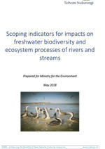 scoping indicators for freshwater biodiversity cover web